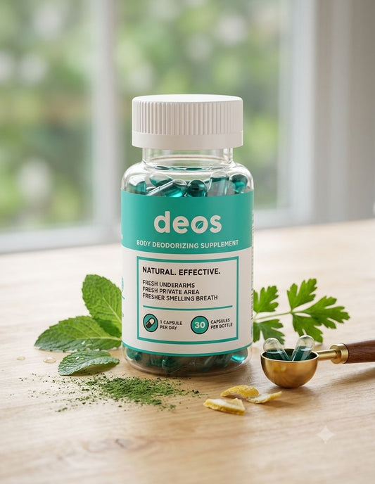 DEOS — Suplemento Desodorizante Natural