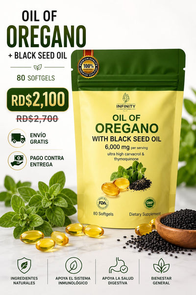 Oil of Oregano + Black Seed Oil
